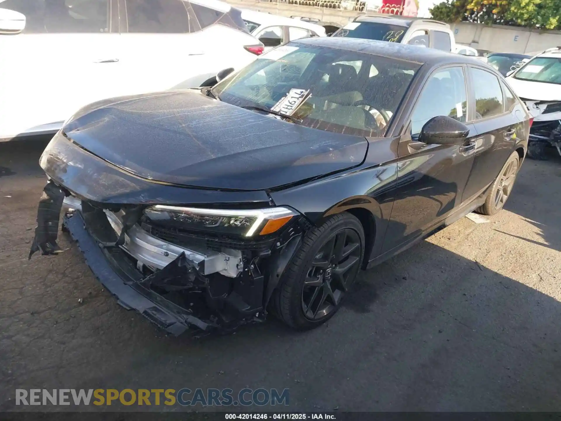 2 Photograph of a damaged car 2HGFE2F56SH570871 HONDA CIVIC 2025