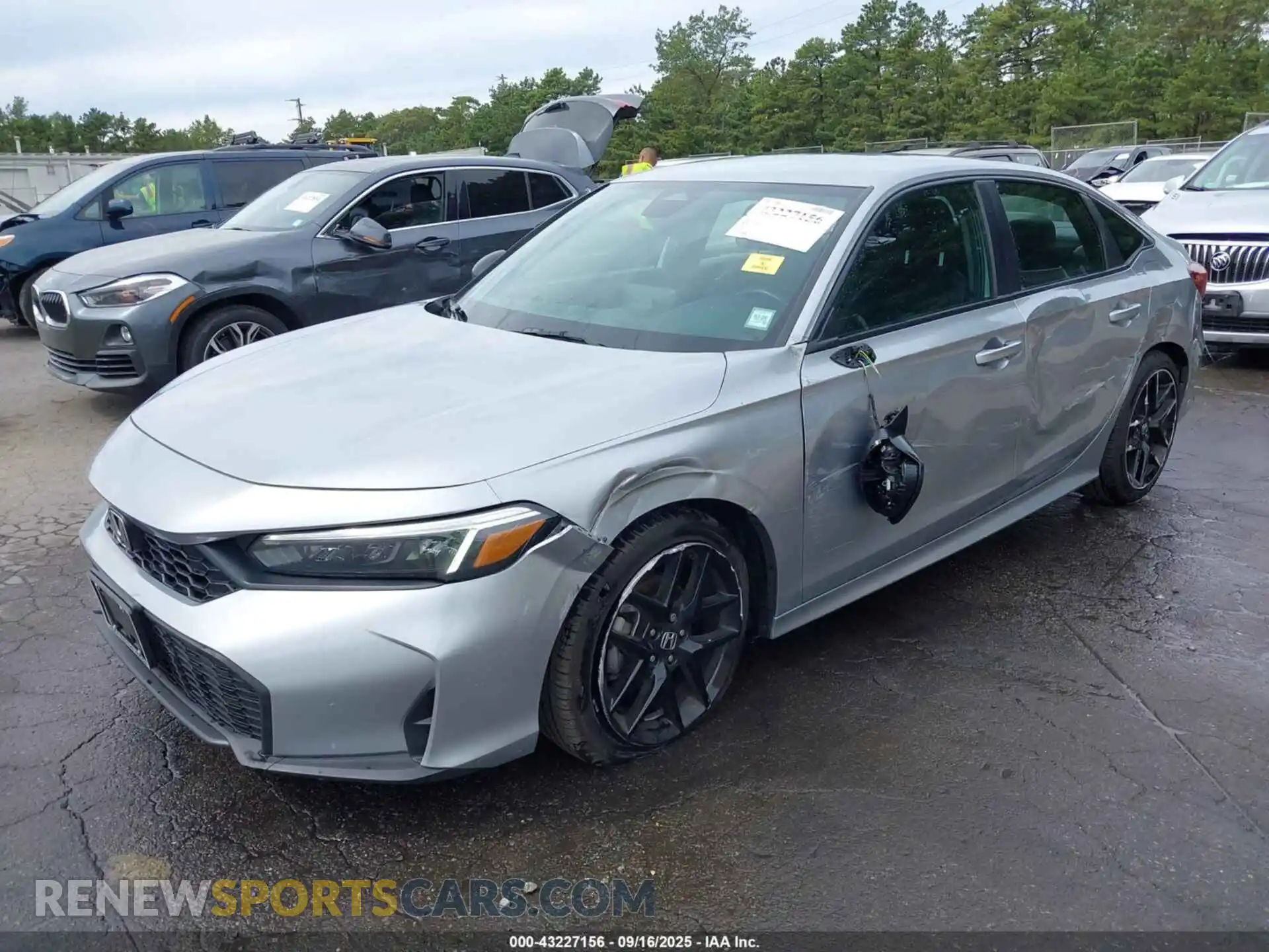 2 Photograph of a damaged car 2HGFE2F56SH573205 HONDA CIVIC 2025