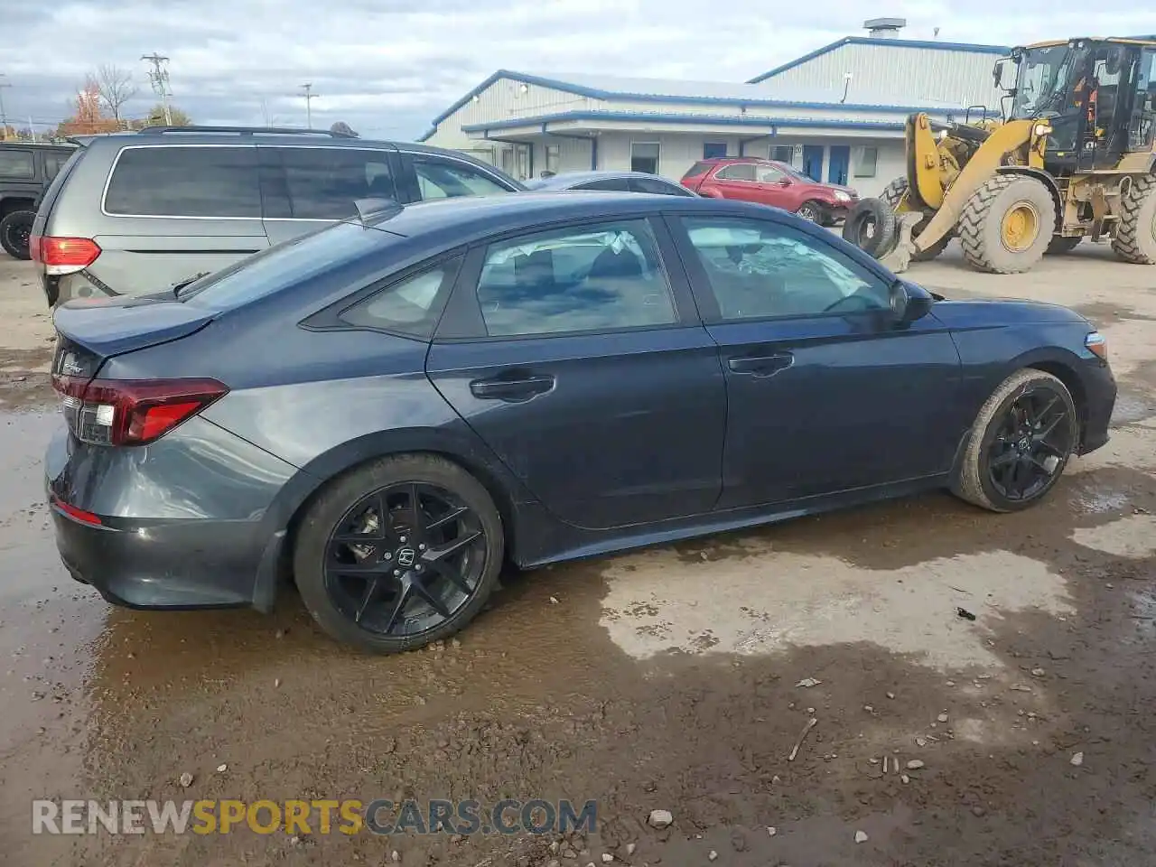 3 fotografías del automóvil dañado 2HGFE2F56SH574189 HONDA CIVIC 2025