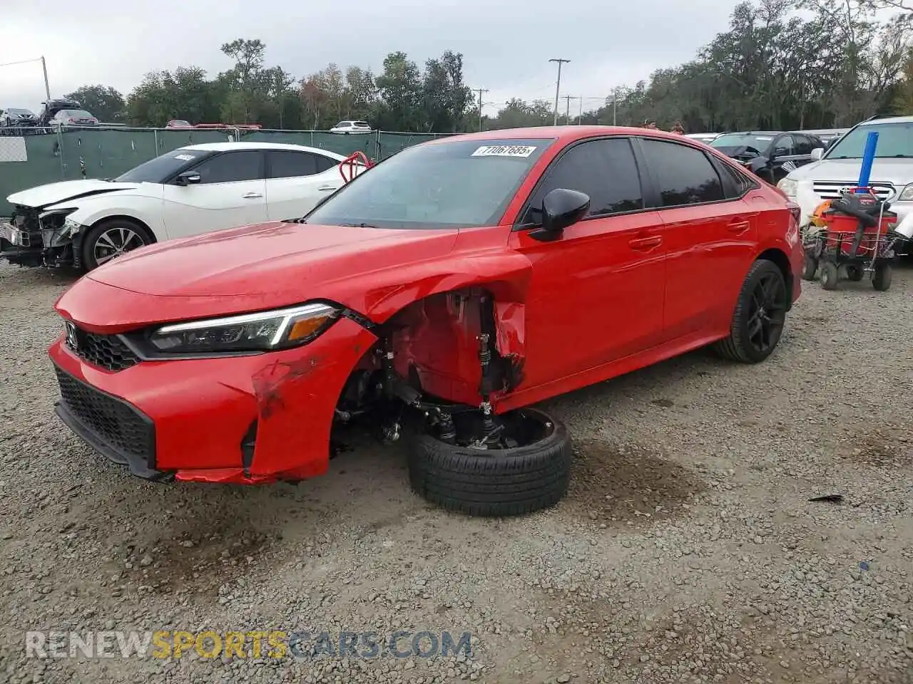 1 Фотография поврежденного автомобиля 2HGFE2F56SH577304 HONDA CIVIC 2025