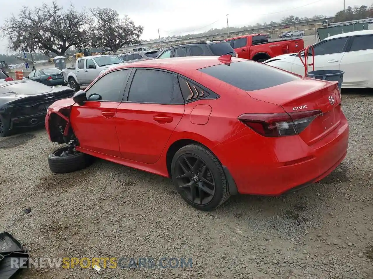 2 Фотография поврежденного автомобиля 2HGFE2F56SH577304 HONDA CIVIC 2025