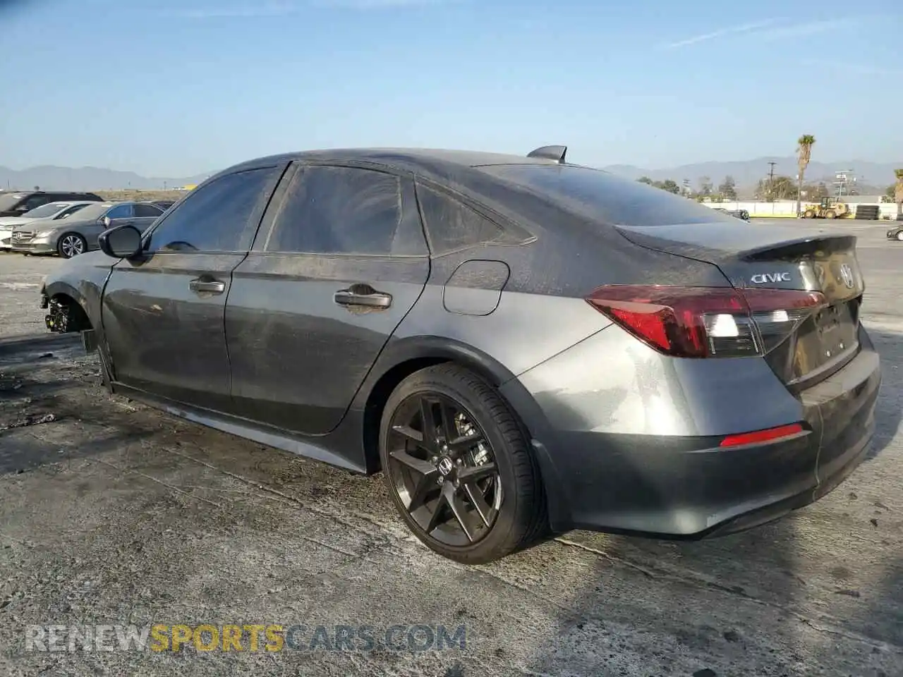 2 Photograph of a damaged car 2HGFE2F57SH500585 HONDA CIVIC 2025