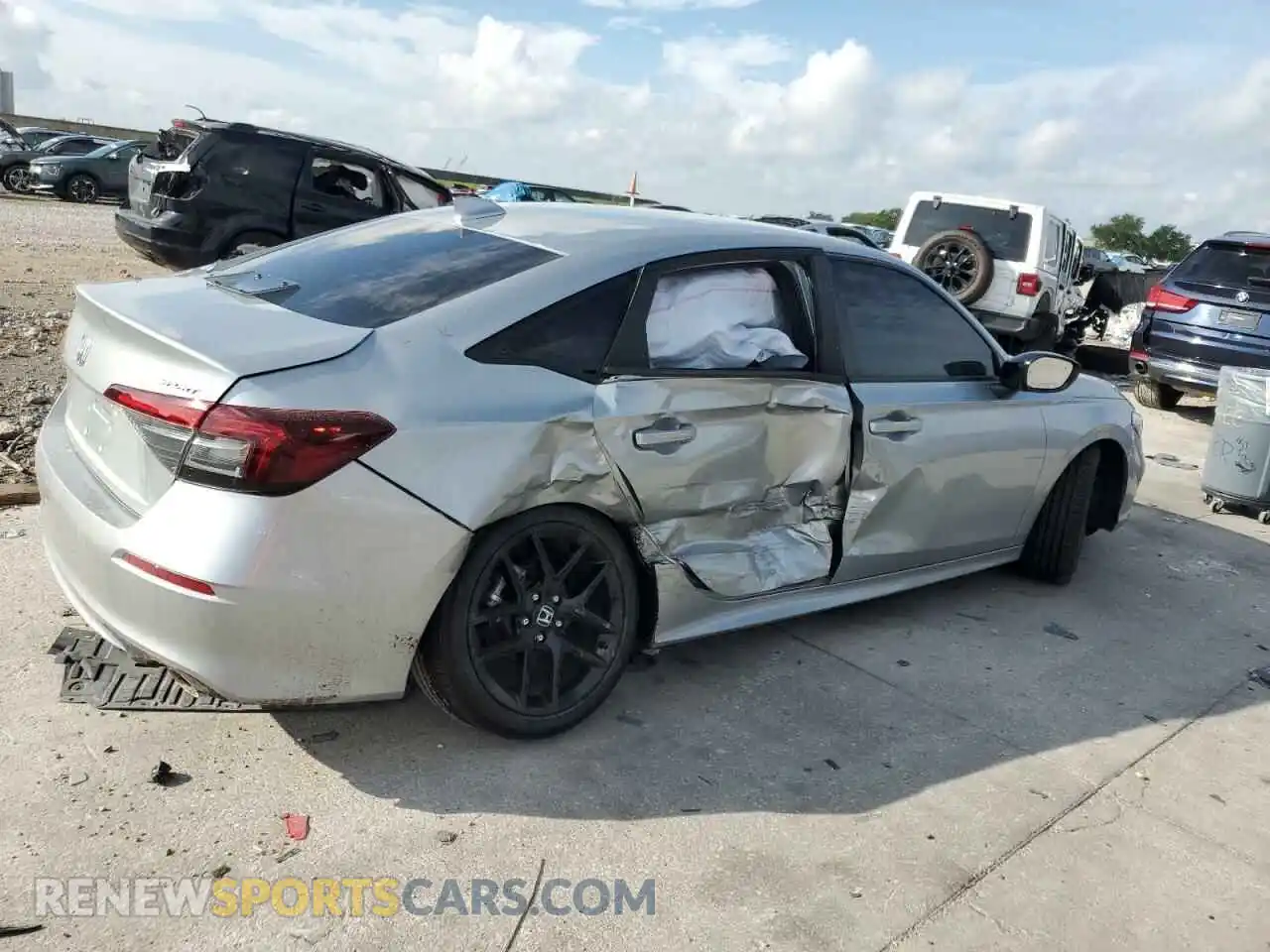 3 Photograph of a damaged car 2HGFE2F57SH512235 HONDA CIVIC 2025
