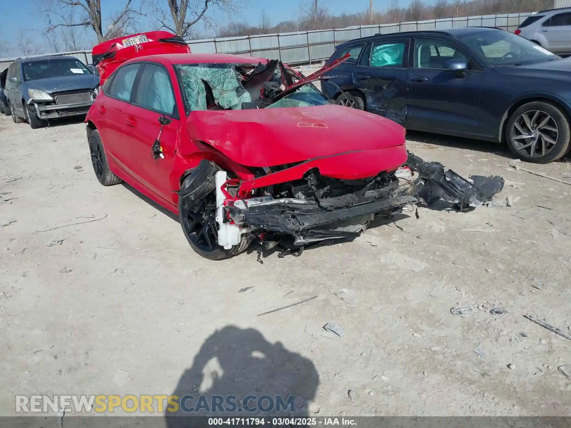 1 Photograph of a damaged car 2HGFE2F57SH515183 HONDA CIVIC 2025
