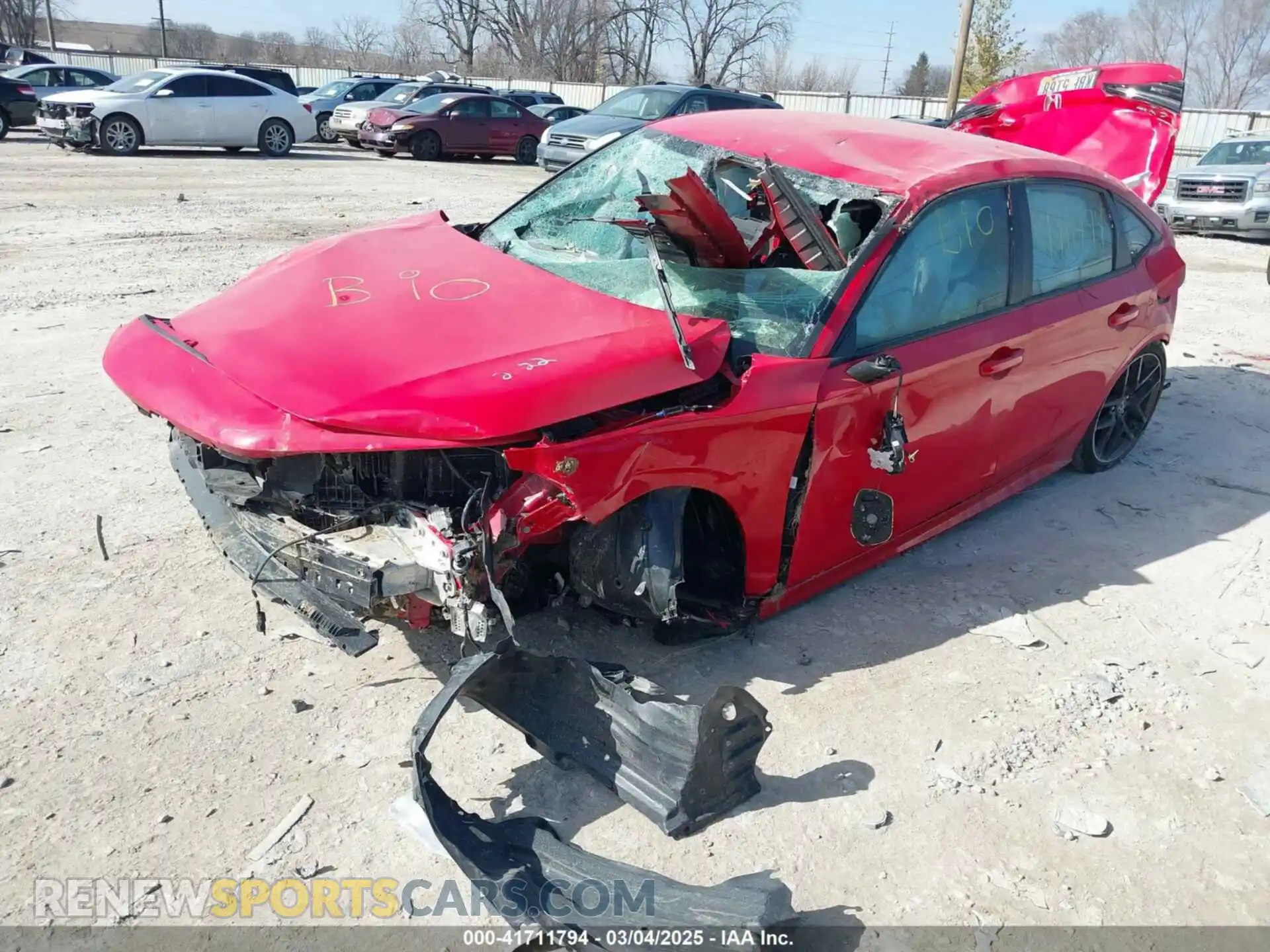2 Photograph of a damaged car 2HGFE2F57SH515183 HONDA CIVIC 2025