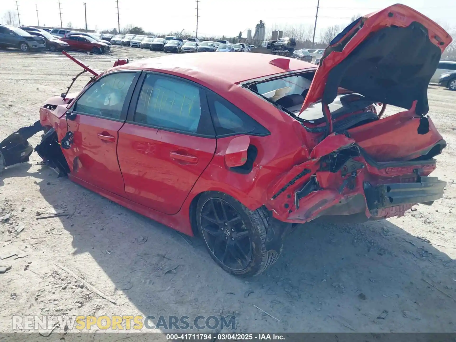 3 Photograph of a damaged car 2HGFE2F57SH515183 HONDA CIVIC 2025