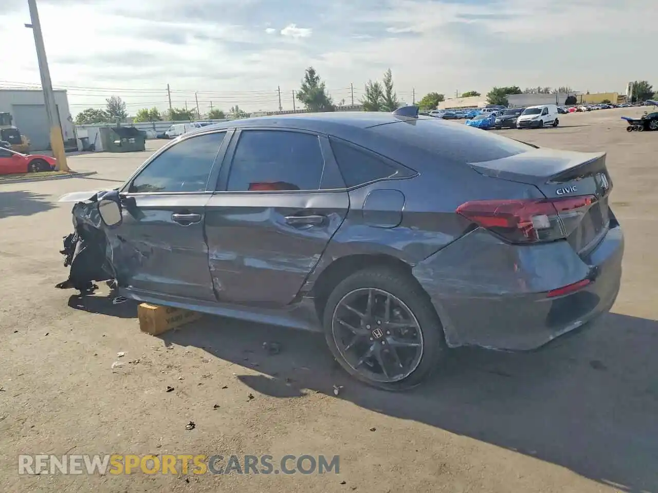 2 Photograph of a damaged car 2HGFE2F57SH538205 HONDA CIVIC 2025