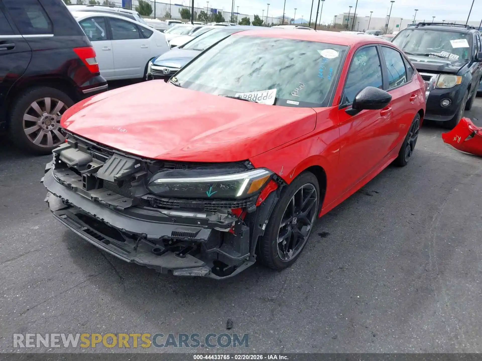 2 Photograph of a damaged car 2HGFE2F57SH538589 HONDA CIVIC 2025