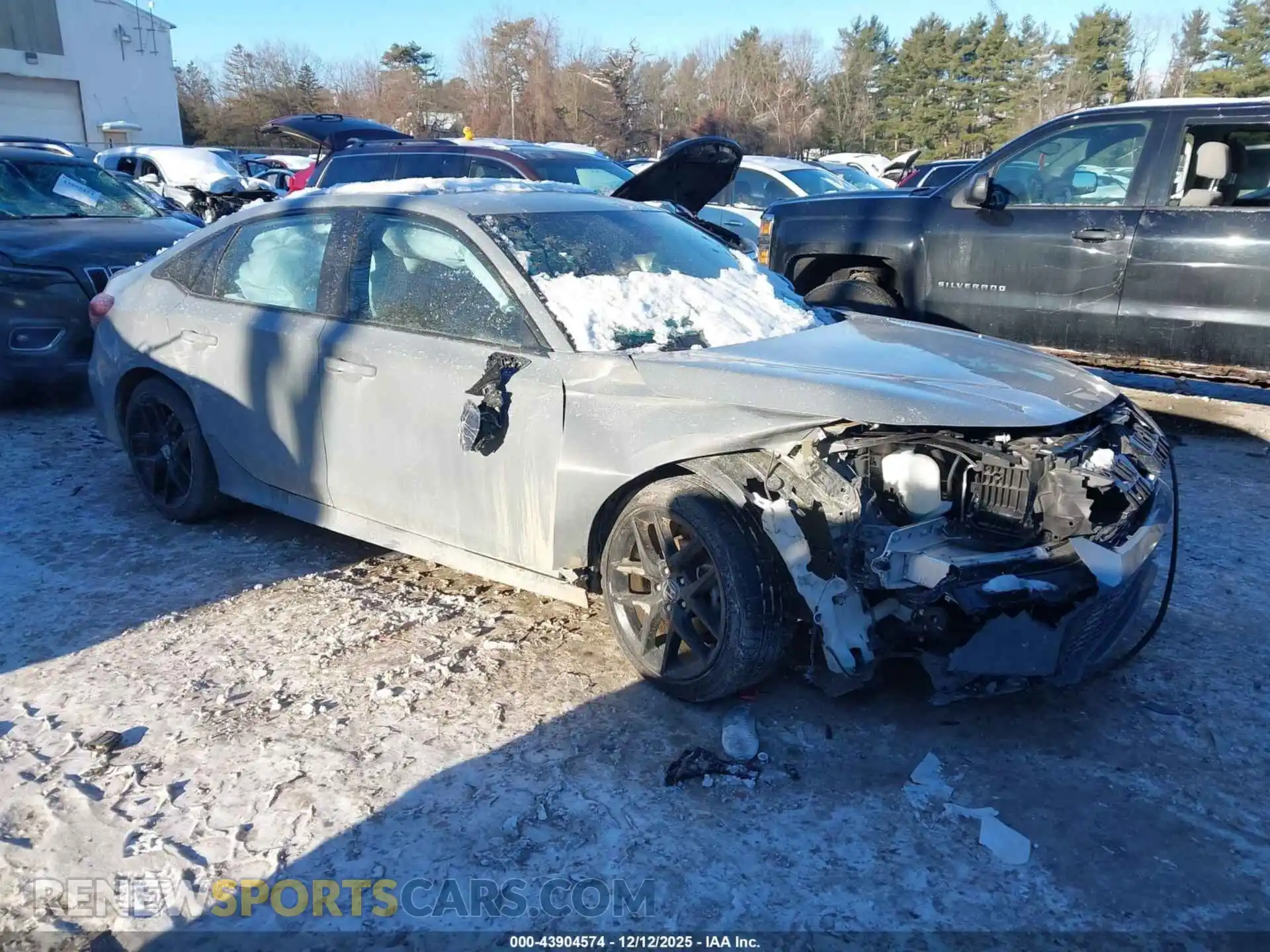 1 fotografías del automóvil dañado 2HGFE2F57SH544571 HONDA CIVIC 2025