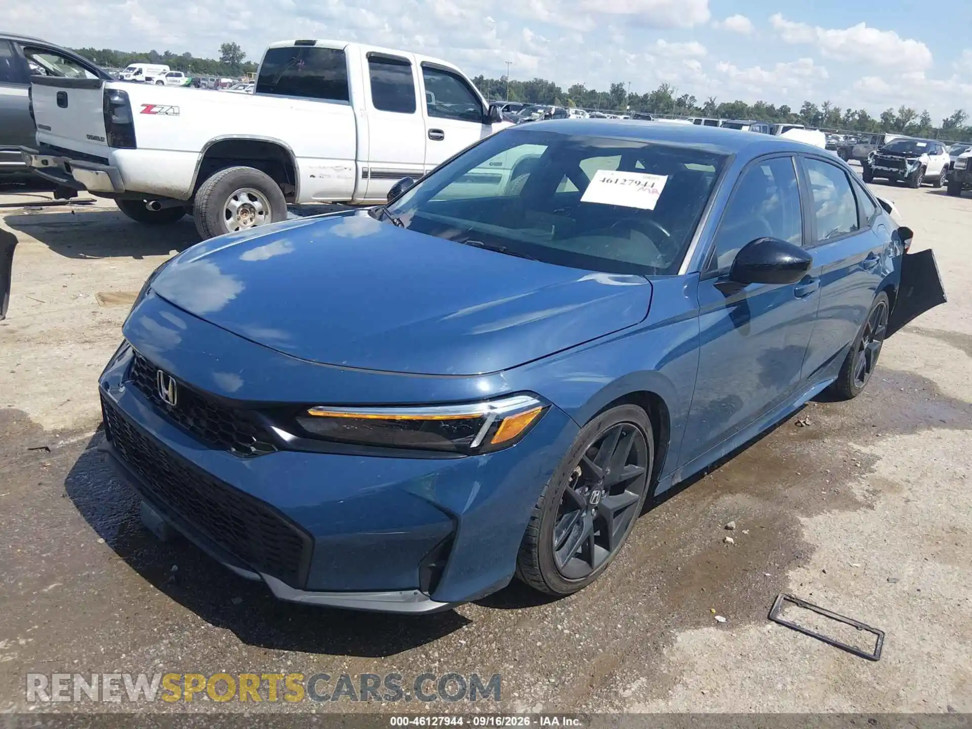 2 Photograph of a damaged car 2HGFE2F57SH545929 HONDA CIVIC 2025