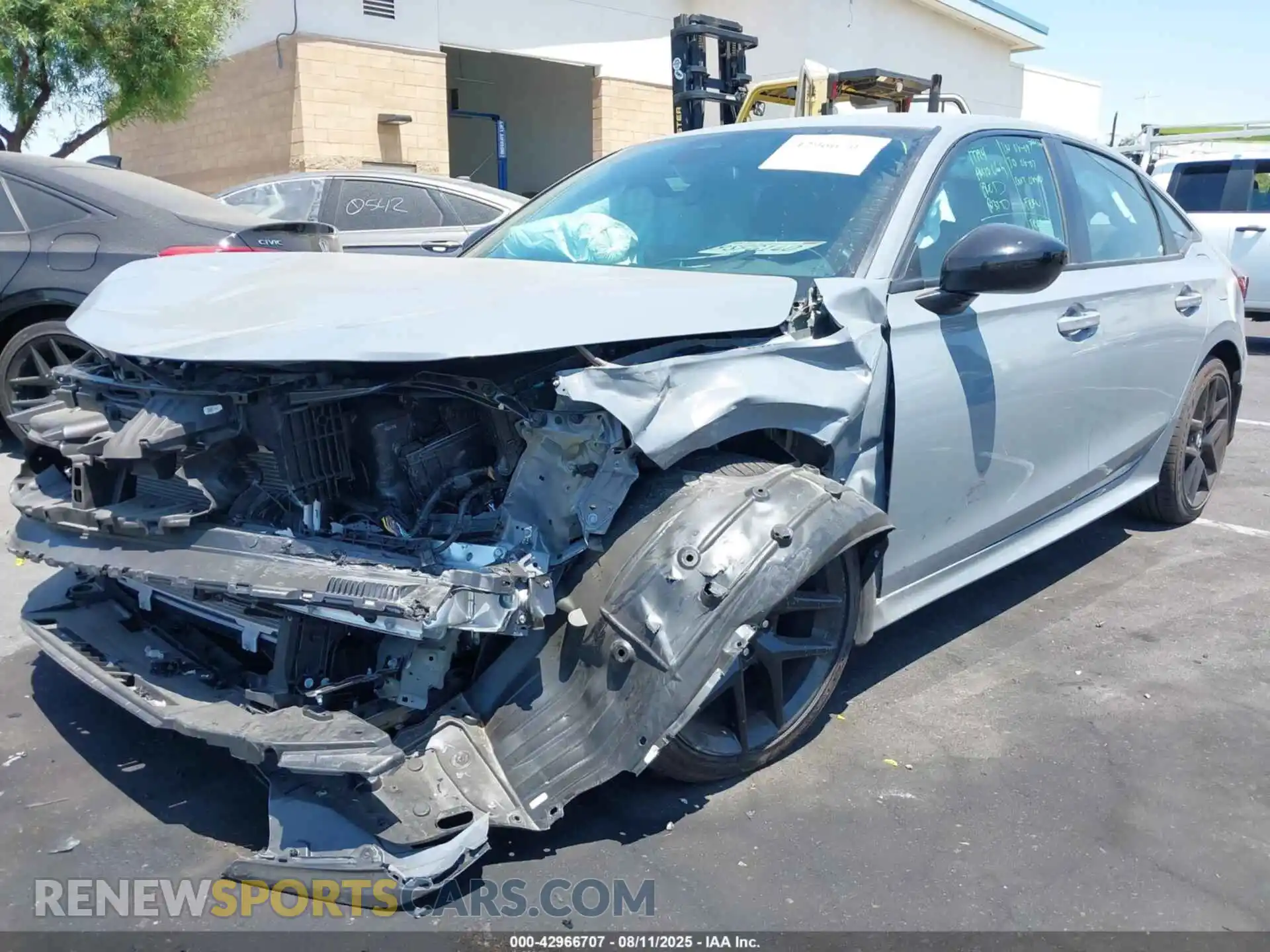 2 Photograph of a damaged car 2HGFE2F57SH564643 HONDA CIVIC 2025