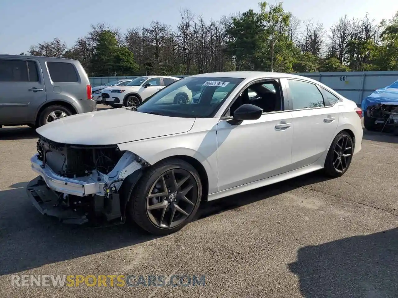 1 Photograph of a damaged car 2HGFE2F57SH575657 HONDA CIVIC 2025
