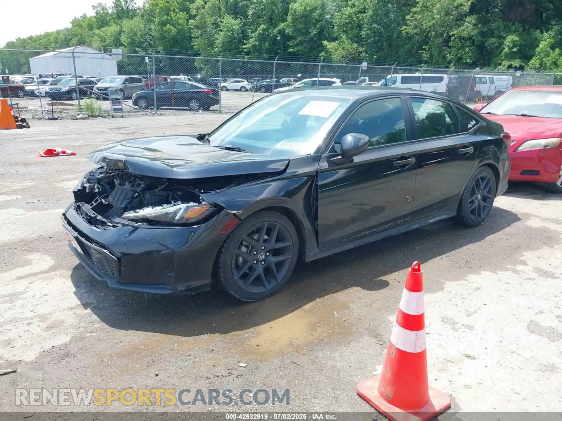 2 Photograph of a damaged car 2HGFE2F57SH578218 HONDA CIVIC 2025