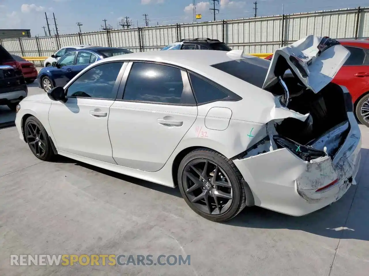 2 Photograph of a damaged car 2HGFE2F57SH578459 HONDA CIVIC 2025