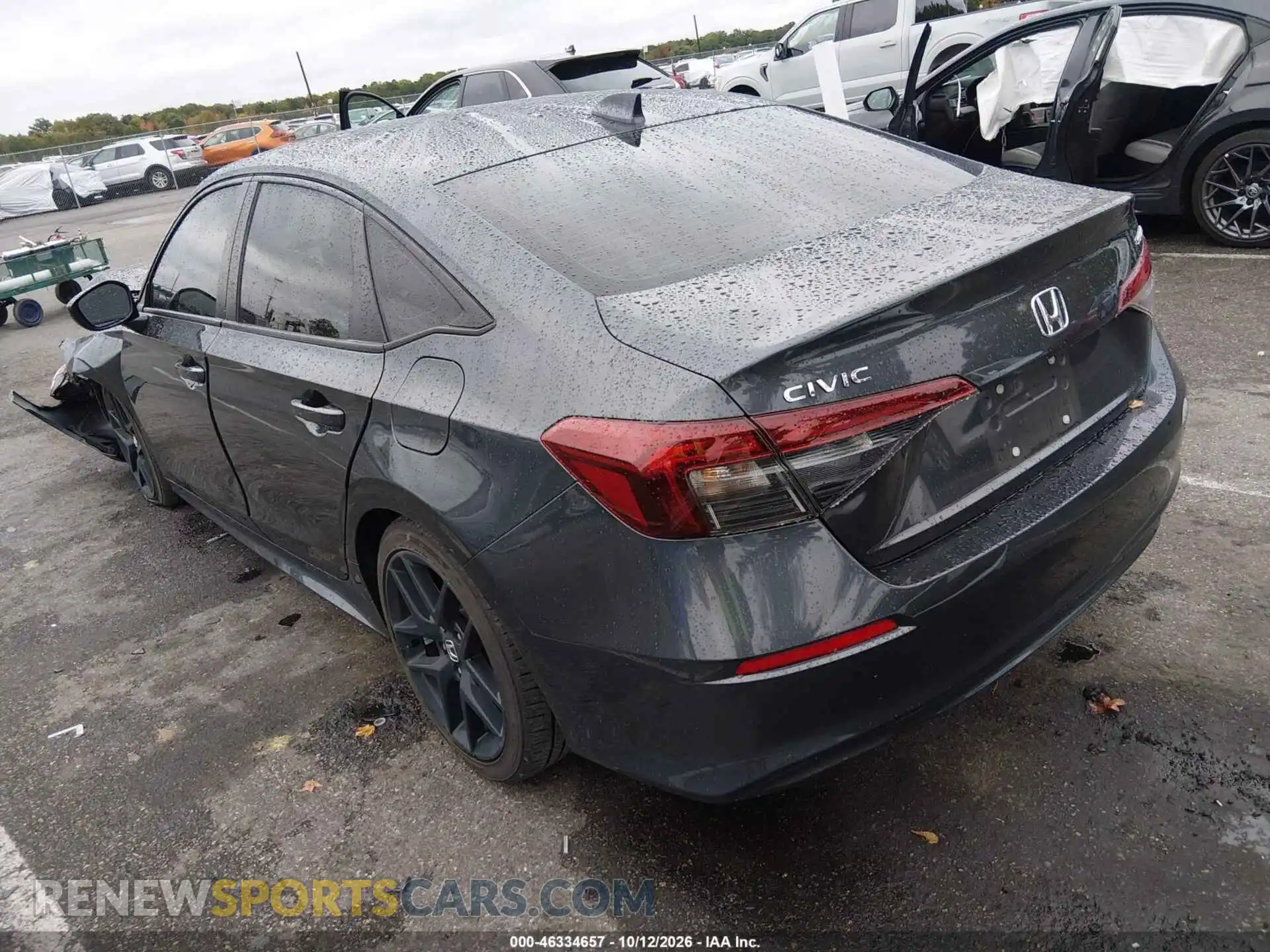 3 Photograph of a damaged car 2HGFE2F58SH504175 HONDA CIVIC 2025