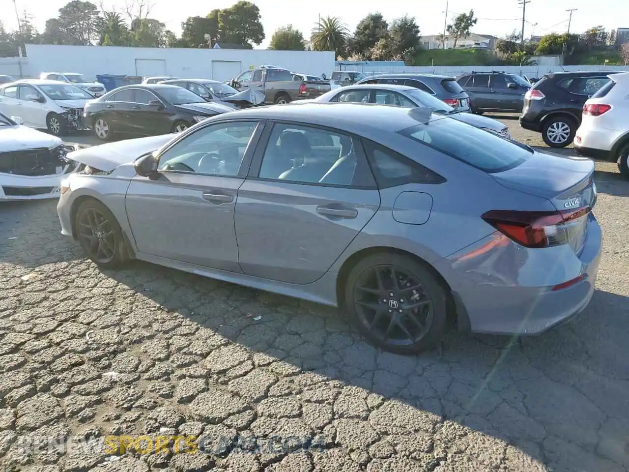 2 Photograph of a damaged car 2HGFE2F58SH507030 HONDA CIVIC 2025