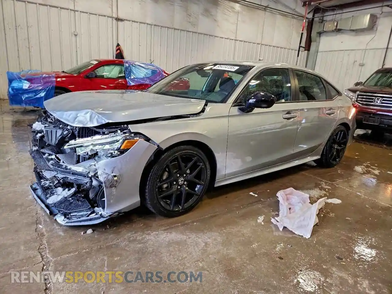 1 Photograph of a damaged car 2HGFE2F58SH512258 HONDA CIVIC 2025