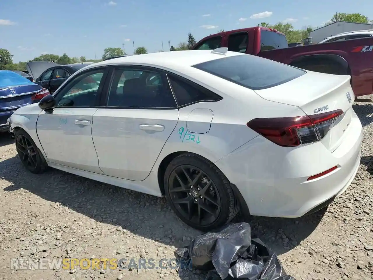 2 Photograph of a damaged car 2HGFE2F58SH512292 HONDA CIVIC 2025