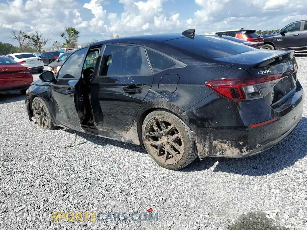 2 Photograph of a damaged car 2HGFE2F58SH533613 HONDA CIVIC 2025