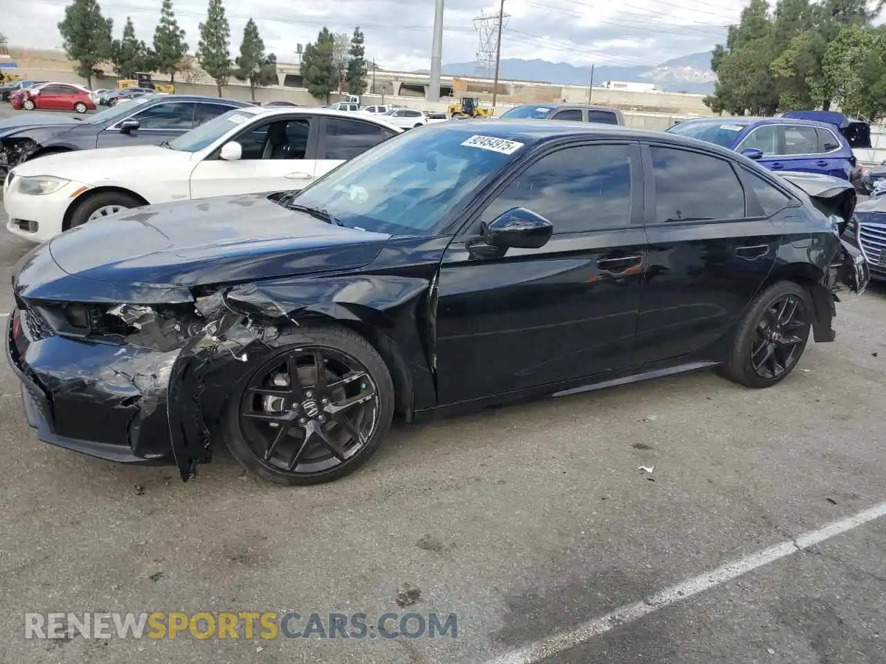 1 fotografías del automóvil dañado 2HGFE2F58SH552341 HONDA CIVIC 2025