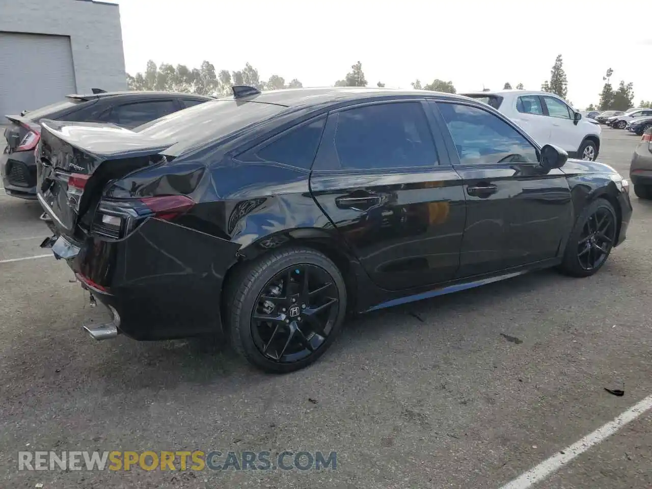 3 fotografías del automóvil dañado 2HGFE2F58SH552341 HONDA CIVIC 2025