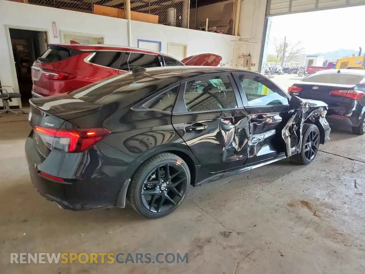 3 Photograph of a damaged car 2HGFE2F58SH554266 HONDA CIVIC 2025