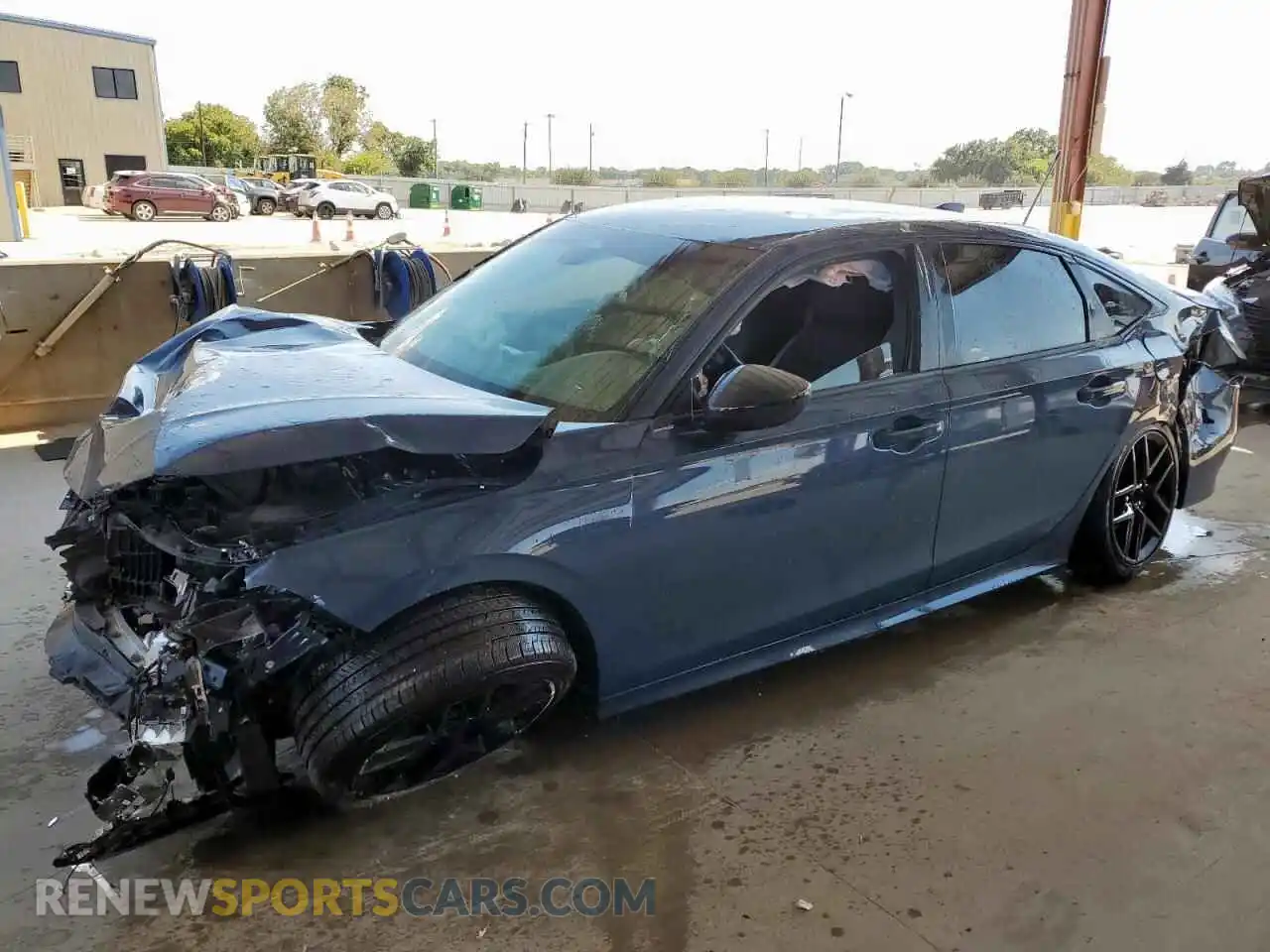 1 Photograph of a damaged car 2HGFE2F58SH554705 HONDA CIVIC 2025