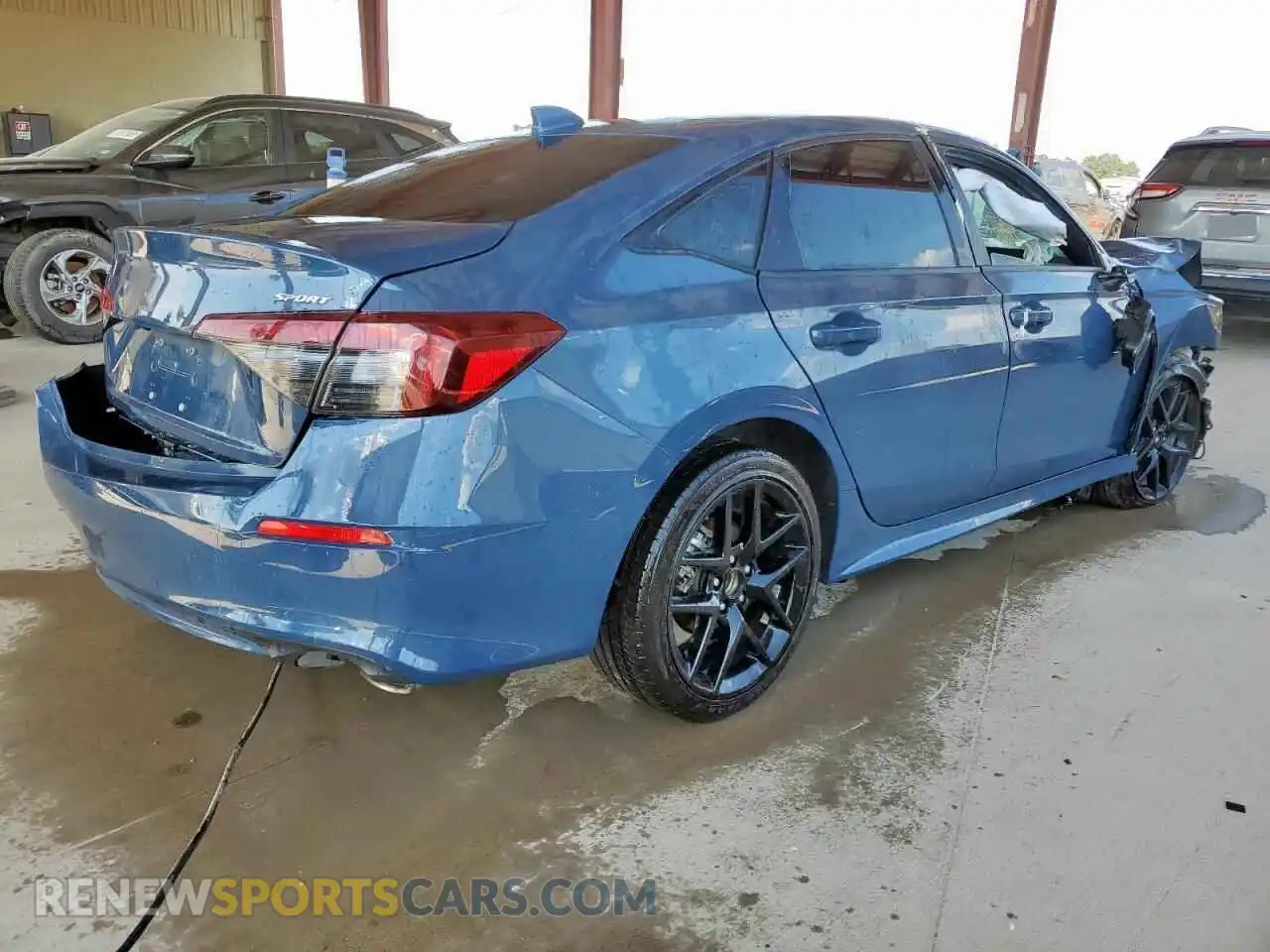 3 Photograph of a damaged car 2HGFE2F58SH554705 HONDA CIVIC 2025