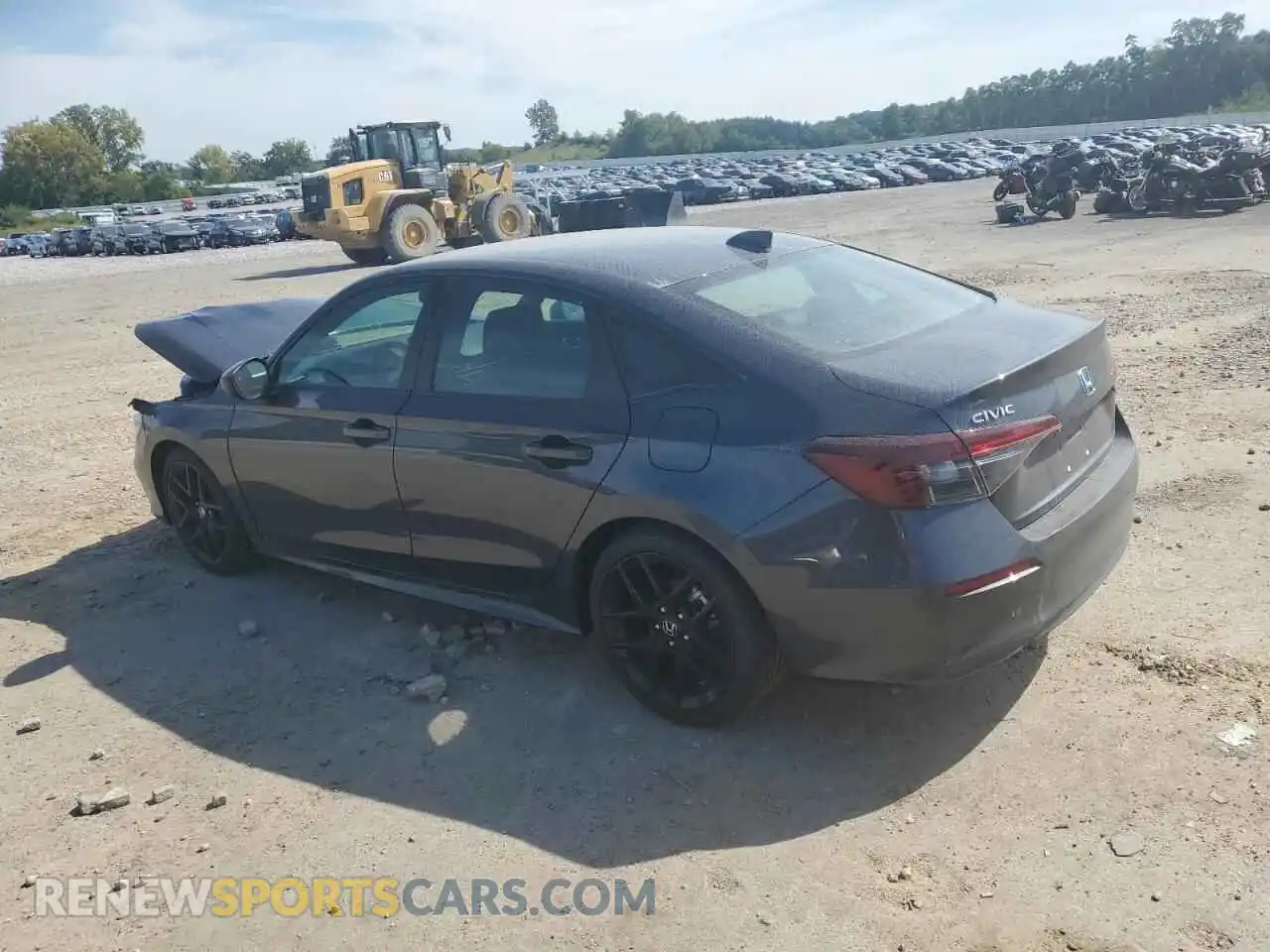 2 Photograph of a damaged car 2HGFE2F58SH574887 HONDA CIVIC 2025