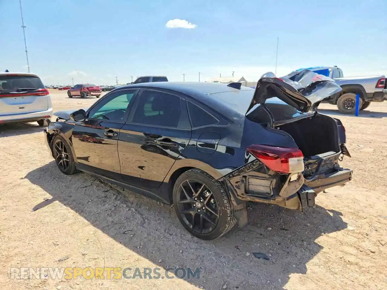 2 Photograph of a damaged car 2HGFE2F58SH575098 HONDA CIVIC 2025