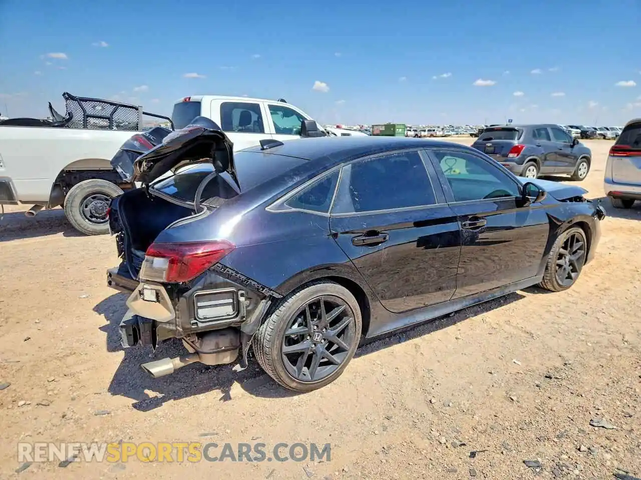 3 Photograph of a damaged car 2HGFE2F58SH575098 HONDA CIVIC 2025