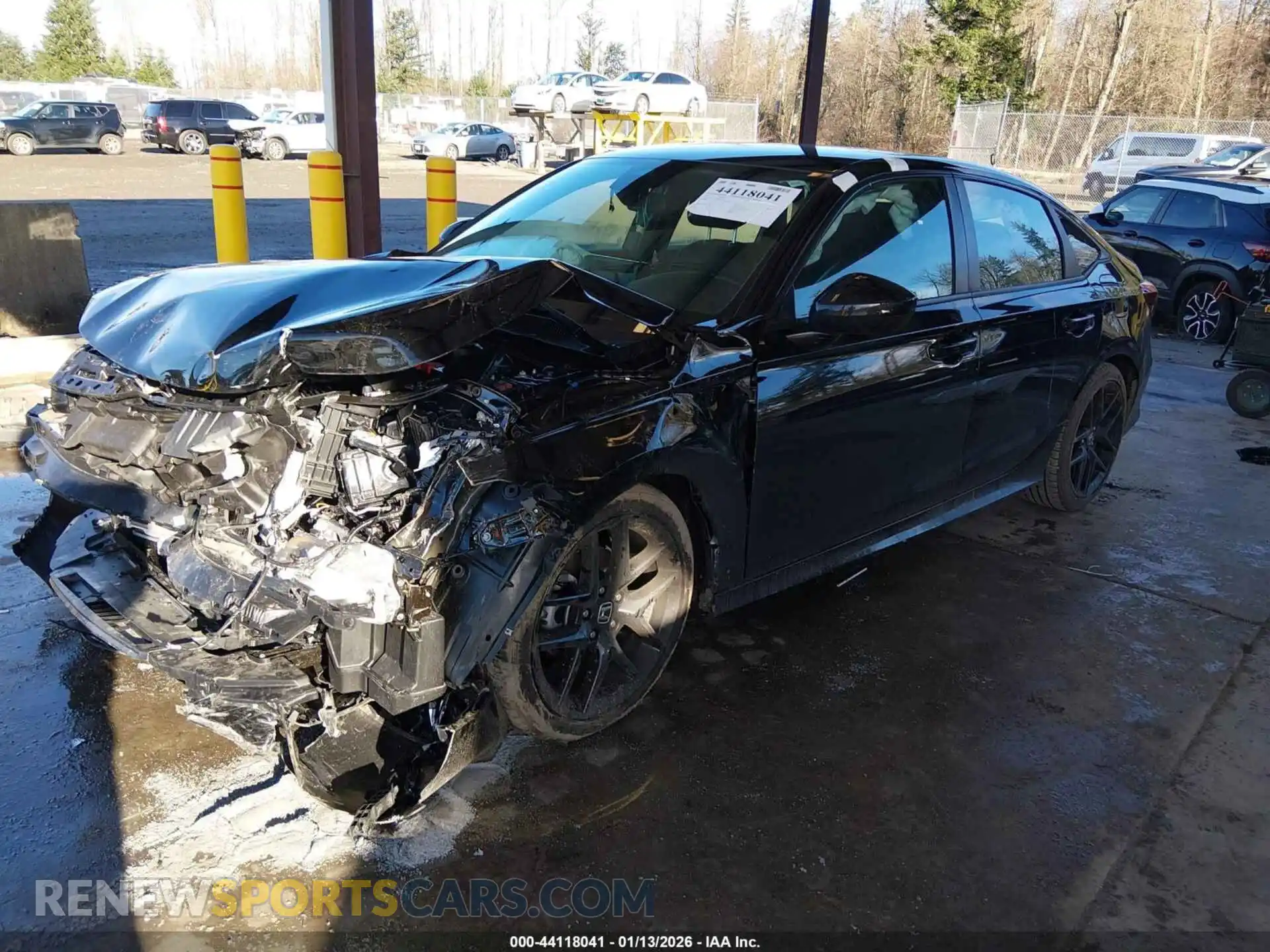 2 Photograph of a damaged car 2HGFE2F58SH579183 HONDA CIVIC 2025