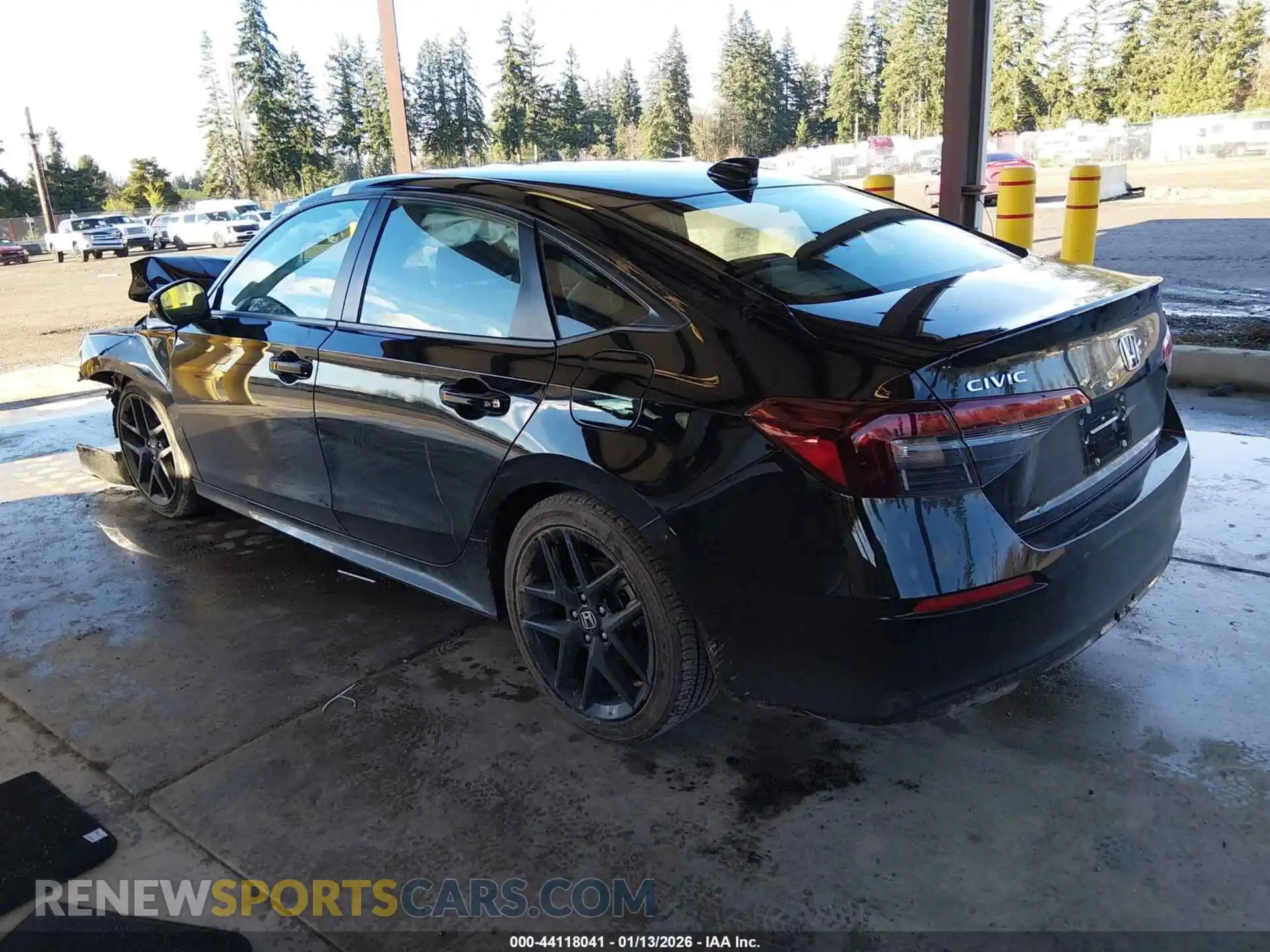 3 Photograph of a damaged car 2HGFE2F58SH579183 HONDA CIVIC 2025