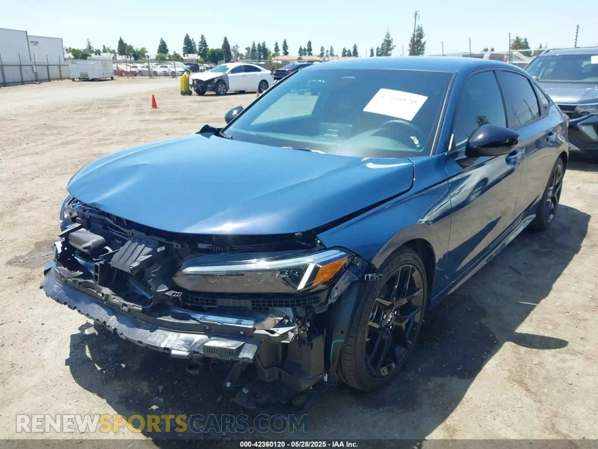 2 Photograph of a damaged car 2HGFE2F58SH582780 HONDA CIVIC 2025