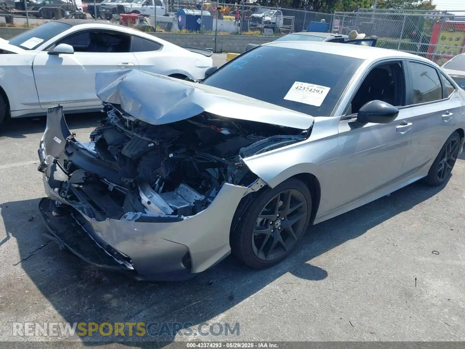 2 Photograph of a damaged car 2HGFE2F58SH583282 HONDA CIVIC 2025