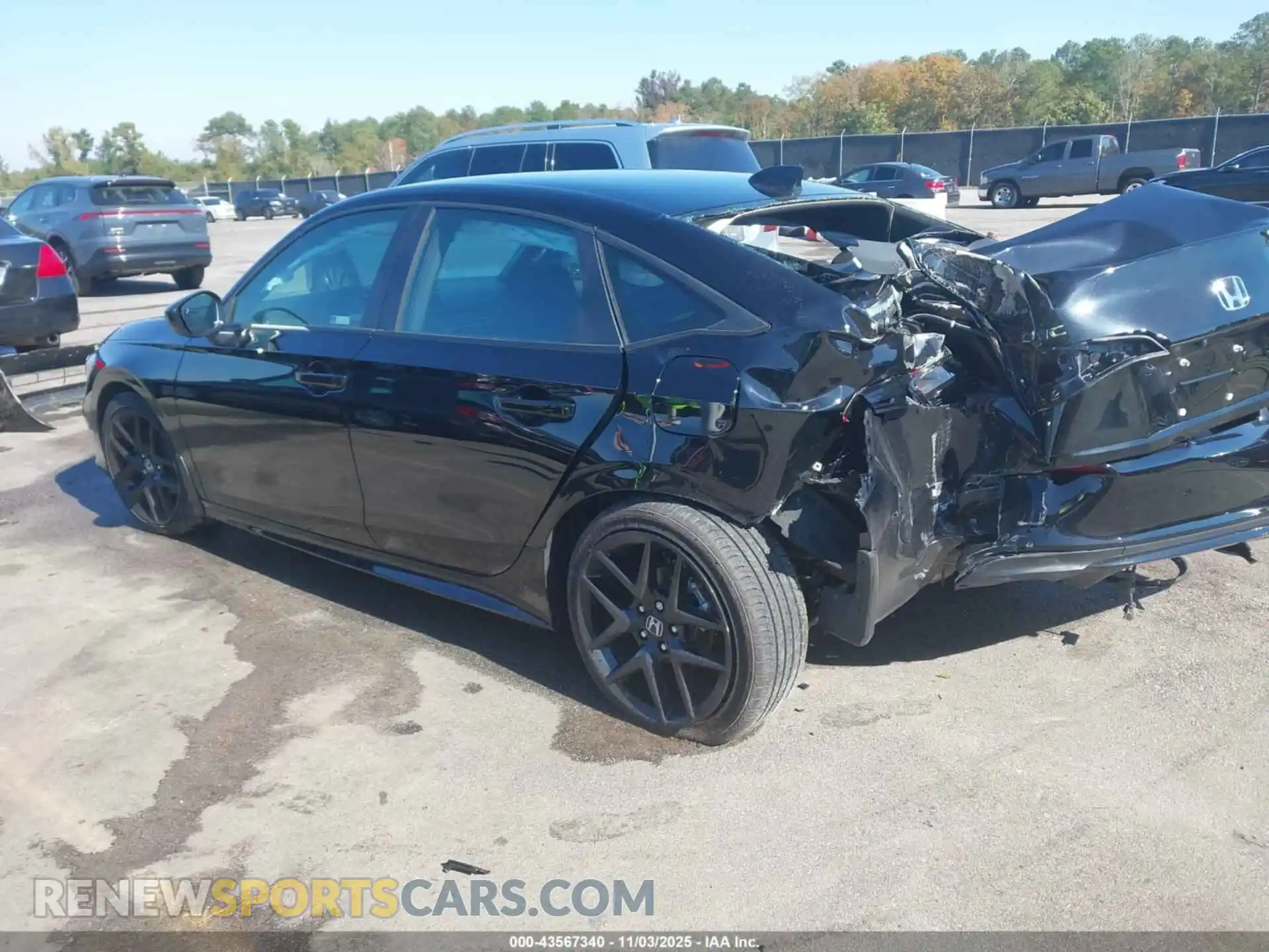 3 Photograph of a damaged car 2HGFE2F58SH583346 HONDA CIVIC 2025