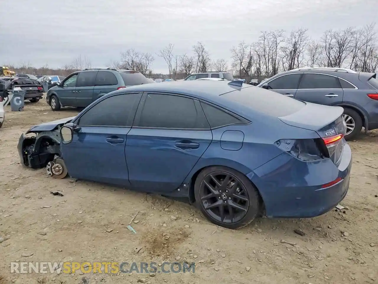 2 Photograph of a damaged car 2HGFE2F58SH584268 HONDA CIVIC 2025