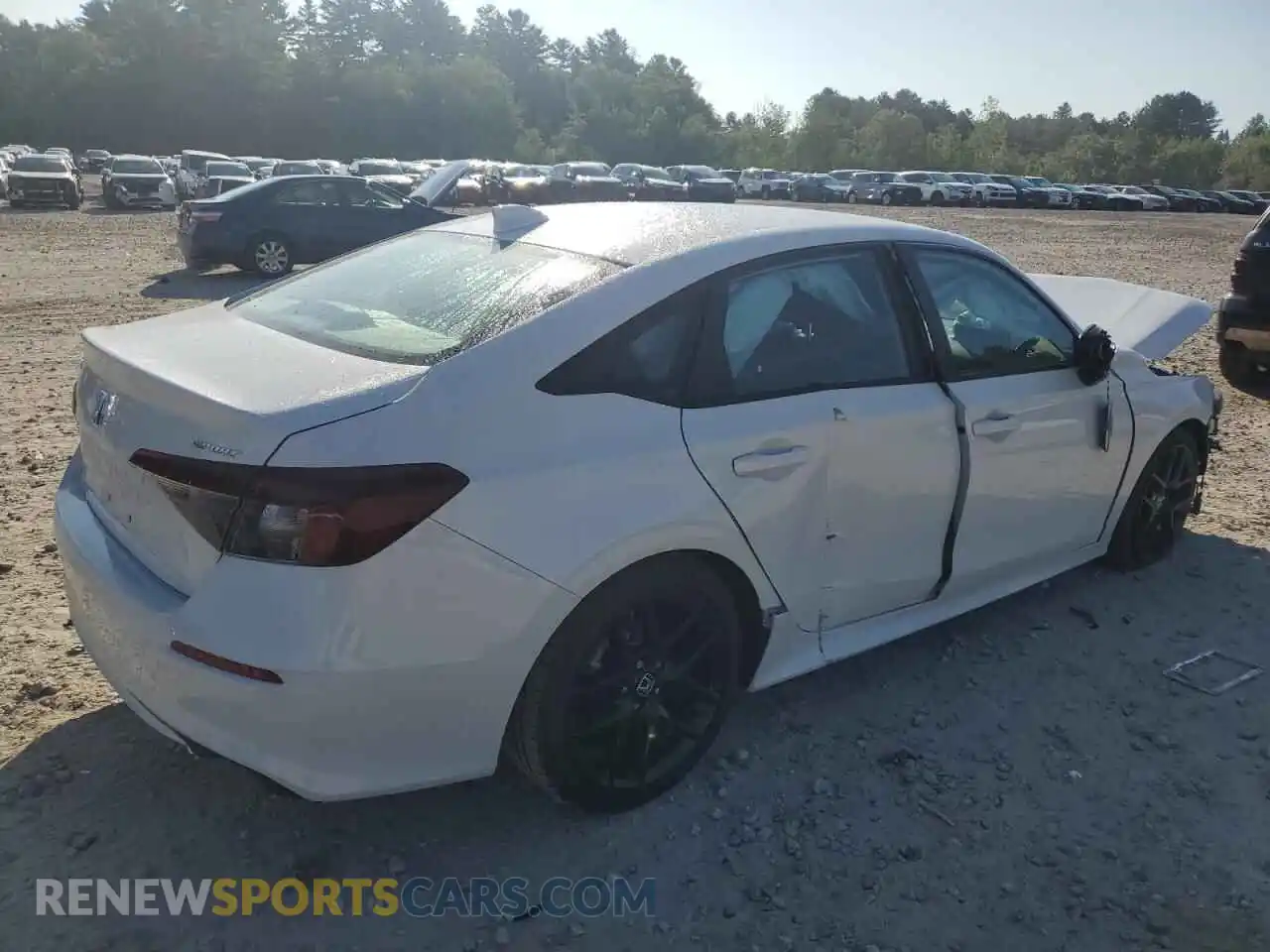 3 Photograph of a damaged car 2HGFE2F58SH606298 HONDA CIVIC 2025
