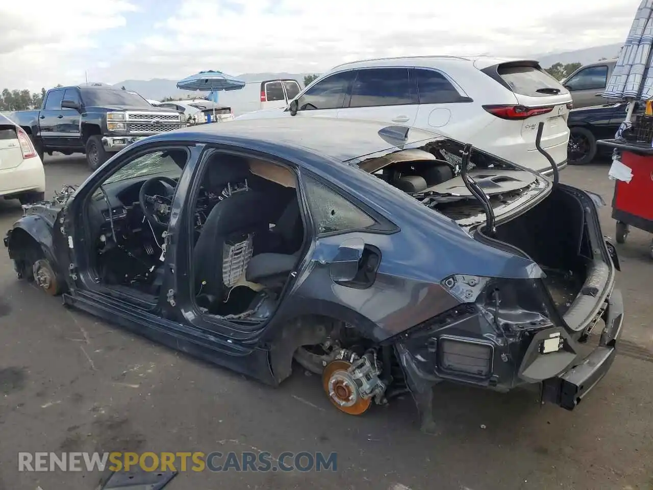 2 Photograph of a damaged car 2HGFE2F59SH501513 HONDA CIVIC 2025