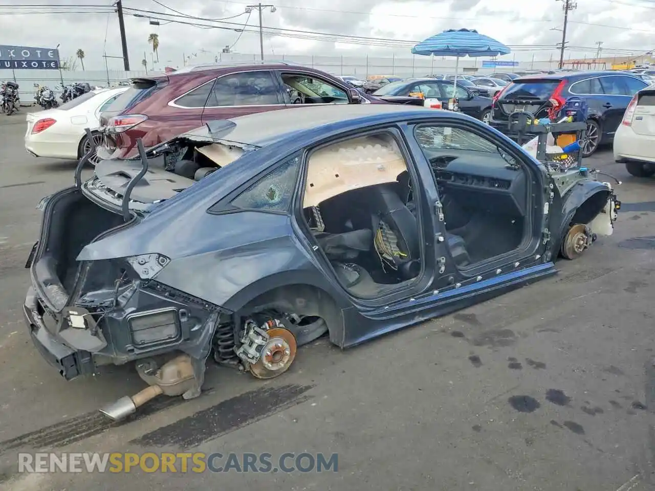 3 Photograph of a damaged car 2HGFE2F59SH501513 HONDA CIVIC 2025