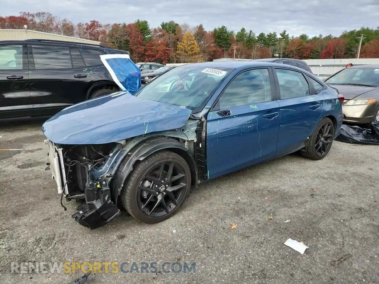 1 Photograph of a damaged car 2HGFE2F59SH515461 HONDA CIVIC 2025