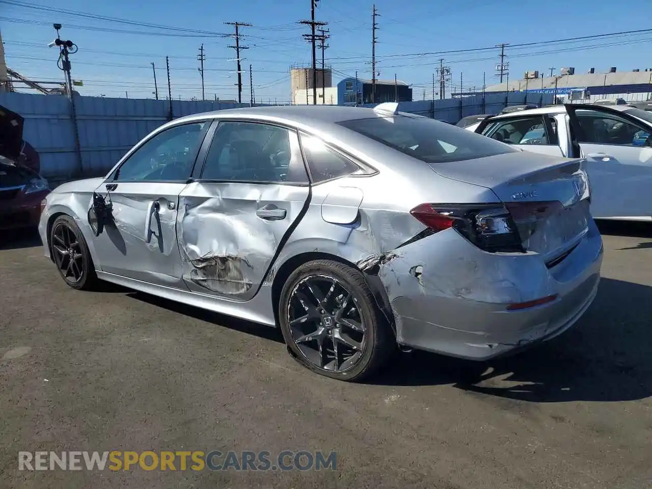 2 Photograph of a damaged car 2HGFE2F59SH524046 HONDA CIVIC 2025