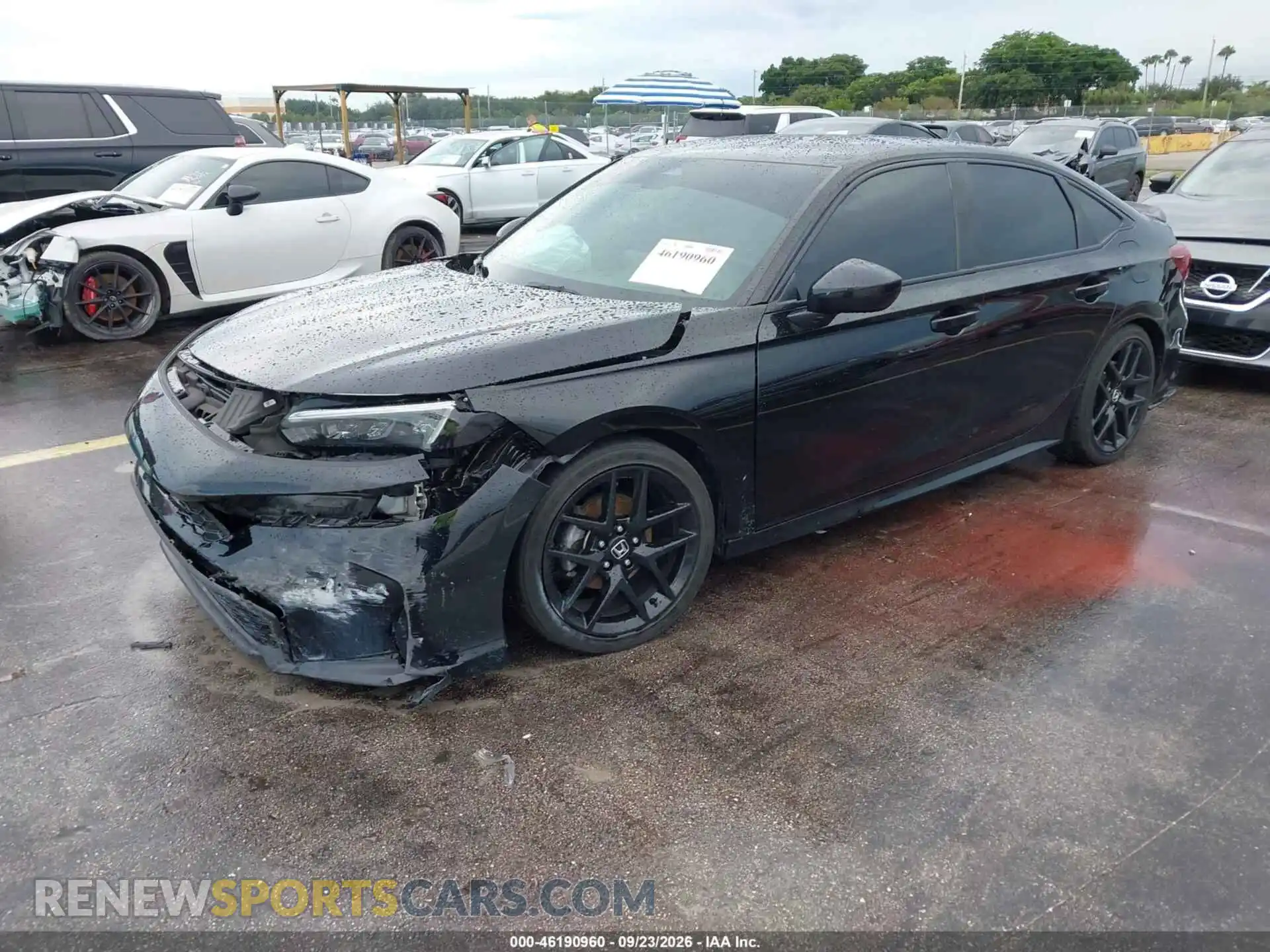 2 fotografías del automóvil dañado 2HGFE2F59SH531448 HONDA CIVIC 2025