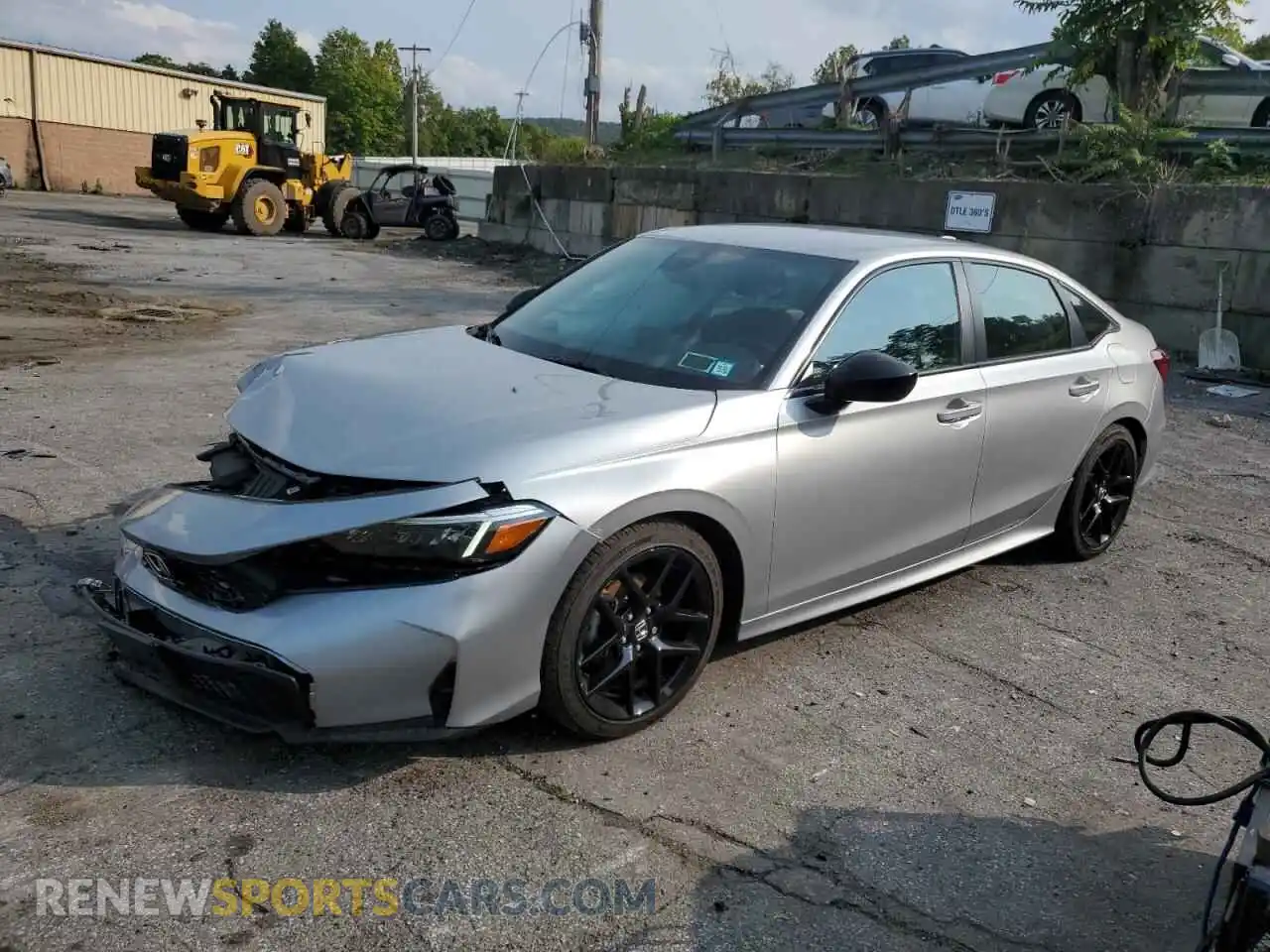 1 Photograph of a damaged car 2HGFE2F59SH532826 HONDA CIVIC 2025