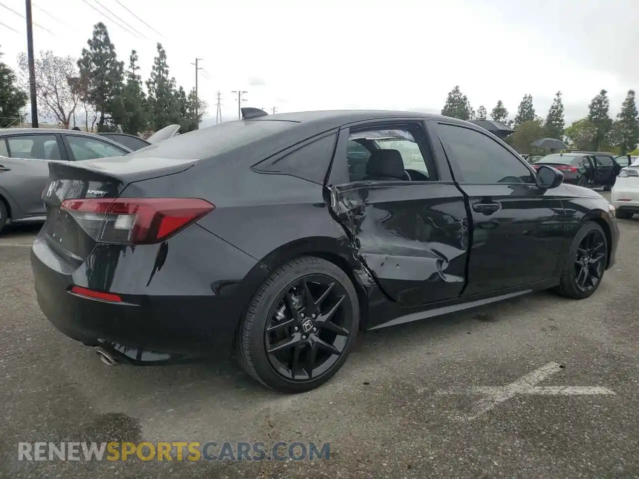 3 Photograph of a damaged car 2HGFE2F59SH537668 HONDA CIVIC 2025