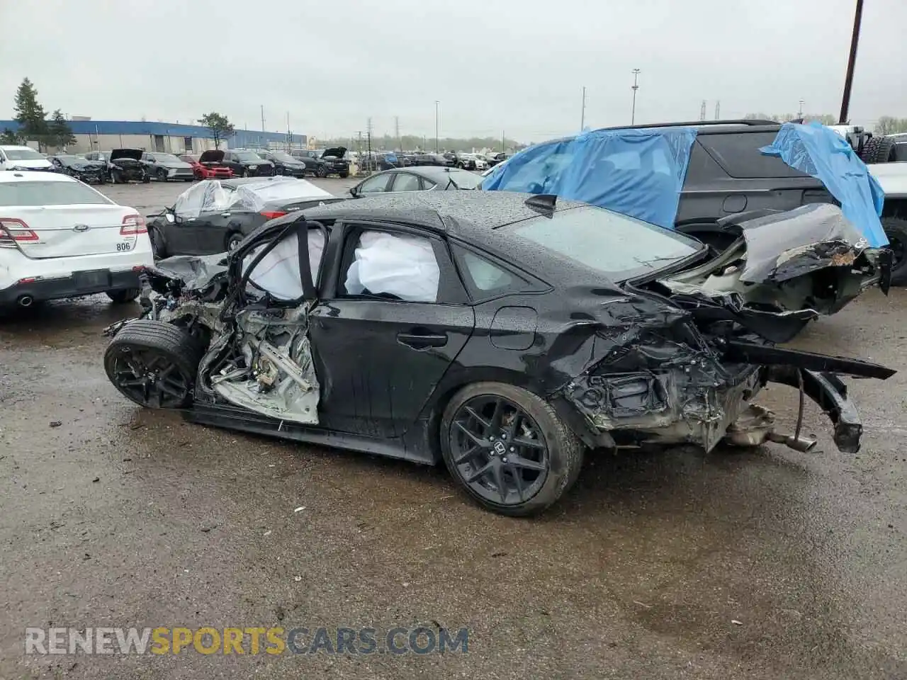 2 Photograph of a damaged car 2HGFE2F59SH551585 HONDA CIVIC 2025
