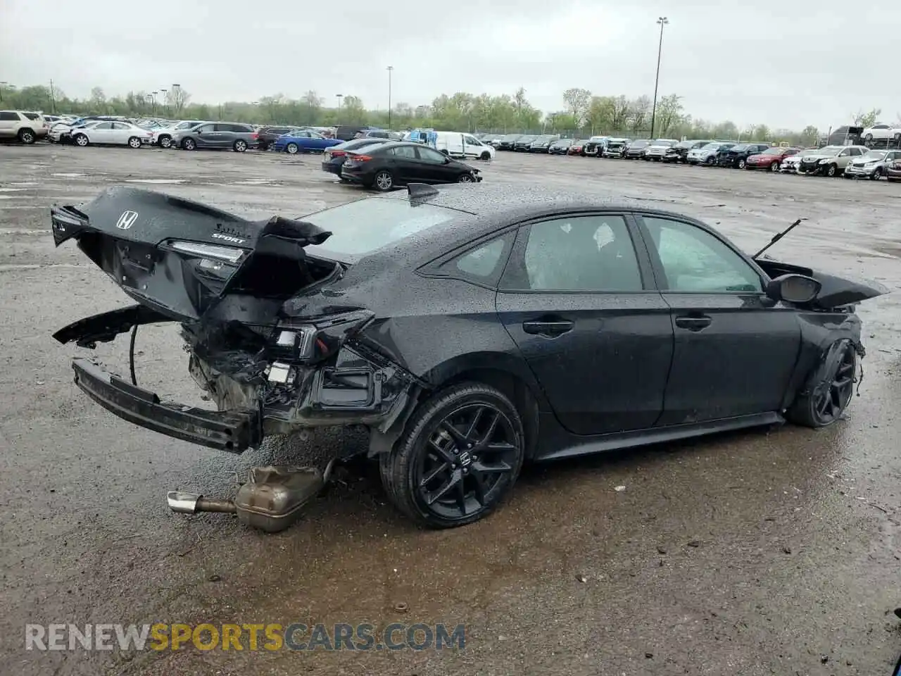 3 Photograph of a damaged car 2HGFE2F59SH551585 HONDA CIVIC 2025