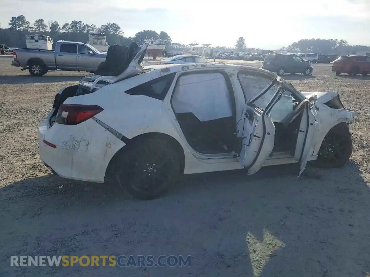 3 Photograph of a damaged car 2HGFE2F59SH556012 HONDA CIVIC 2025
