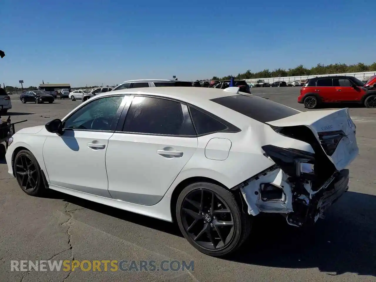 2 Photograph of a damaged car 2HGFE2F59SH576115 HONDA CIVIC 2025