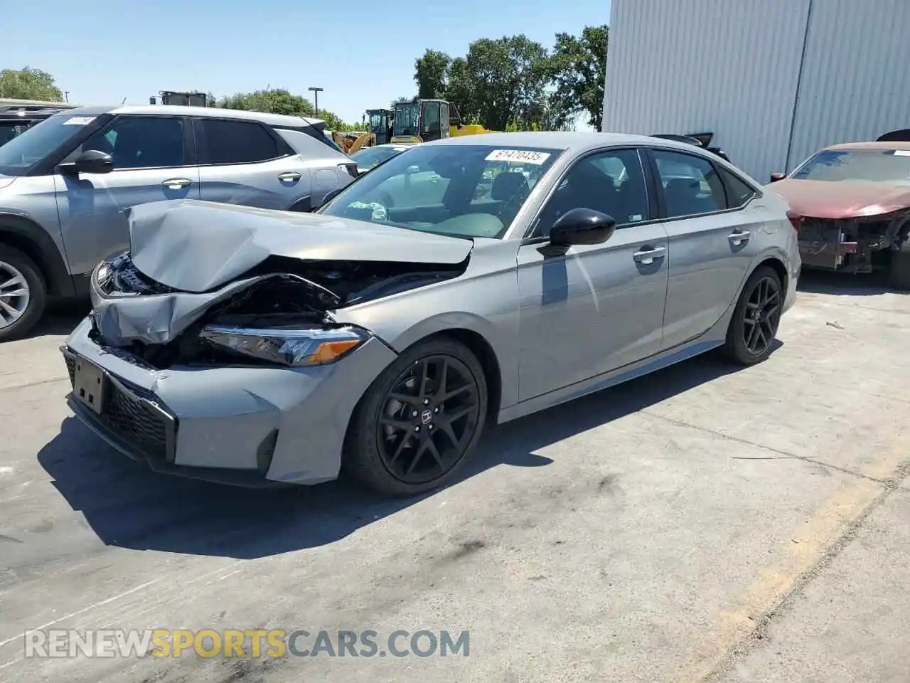 1 Photograph of a damaged car 2HGFE2F59SH587809 HONDA CIVIC 2025
